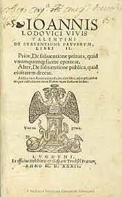 DE SUBVENTIONE PAUPERUM