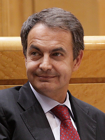 O goberno de José Luis Rodriguez Zapatero.