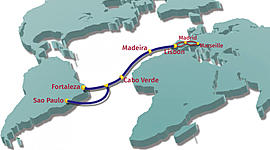 Timeline: europa y america en los siglos 1~XV11