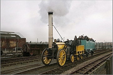 LA LOCOMOTORA ROCKET  DE STEPHENSON