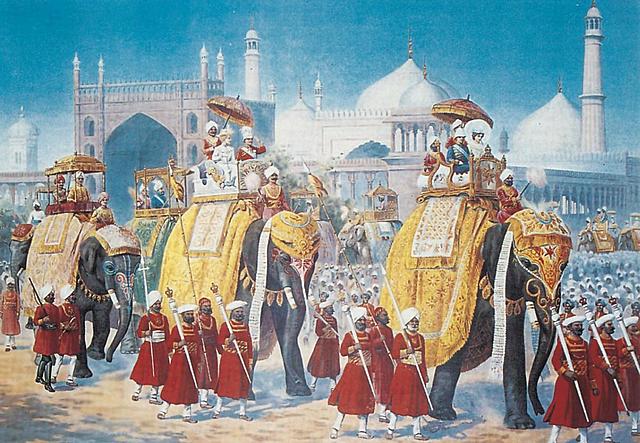 Britene tok over India etter gradvis erobring