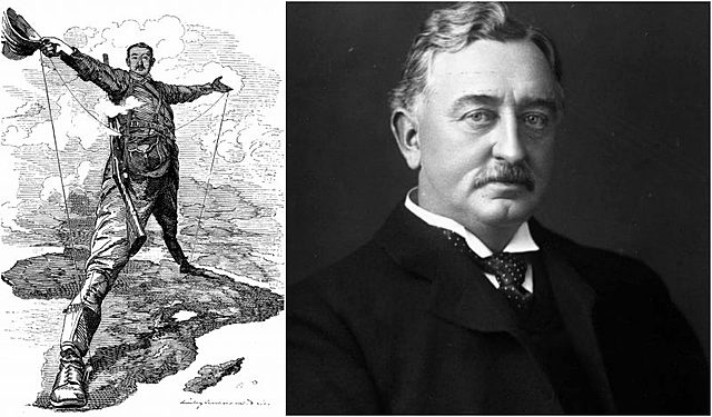 Cecil Rhodes grunnla Rhodesia