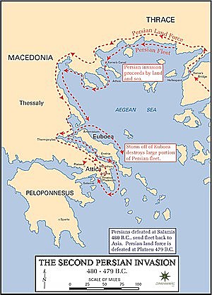 The second Persian invasion