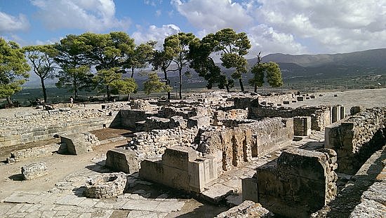 Construcció del palau Festo