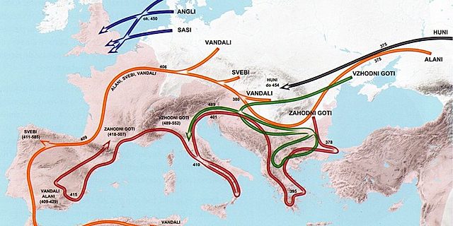 Selitev Langobardov v Italijo