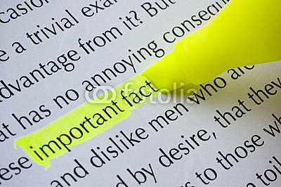 Highlight important information