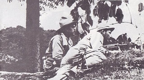 Primer combate de los rebeldes con el Ejército en Marquetalia,