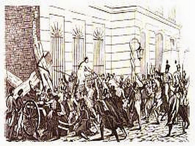 Revuelta de los agraviados o “malcontents”.