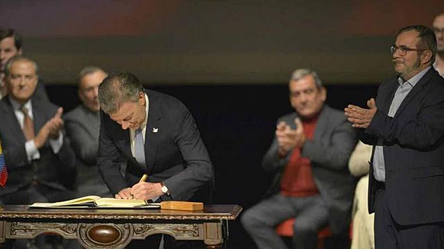 Firma Final de Acuerdo de paz y Plebiscito.