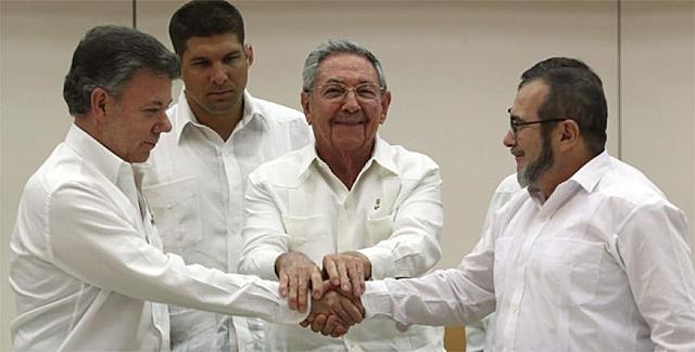 Santos se reúne en La Habana con el jefe de las FARC