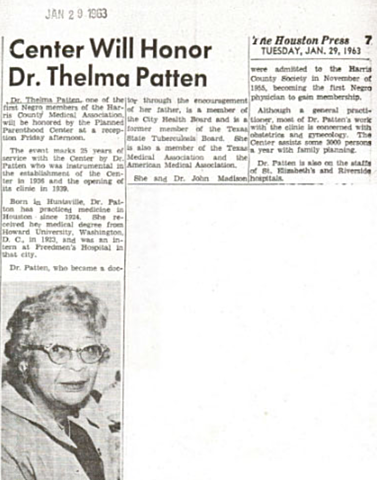 Dr. Thelma Patten Law