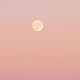 The moon in pink