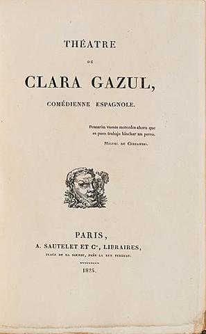 Théâtre de Clara Gazul / Театр Клары Газуль (Проспер Мериме)