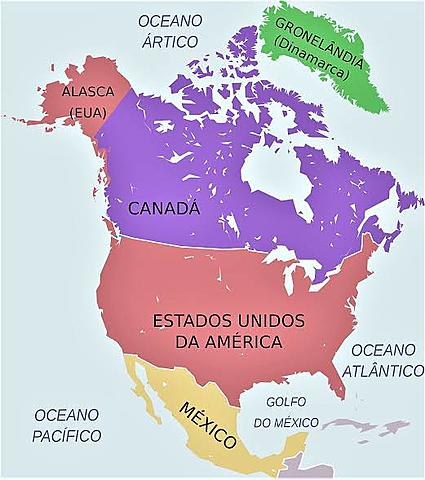 Exploraciones a América del Norte