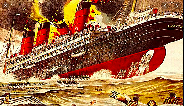 (EU) Sinking of the Lusitania