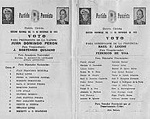 La elección de 1951: