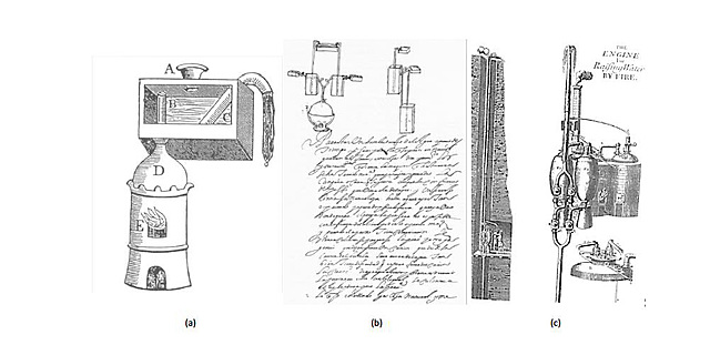 El primer registro de Bomba de agua (vapor)