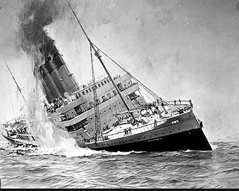 (EU/US) Sinking of the Lusitania