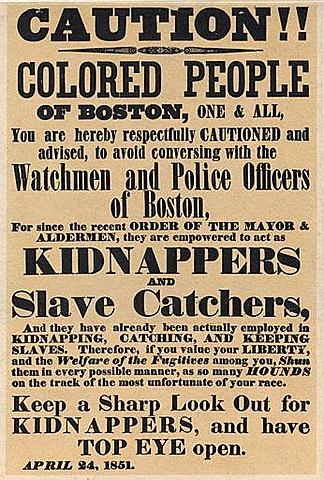 Fugitive Slave Act of 1850 (increased tension, social/political)