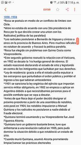 Gobierno de Roca (Hechos importantes)