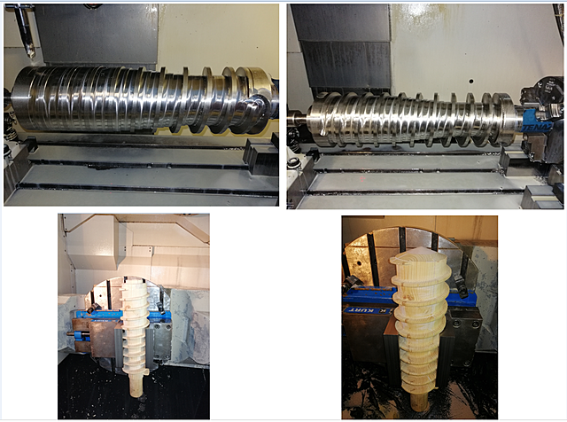 Desbaste previo a radio de 5mm