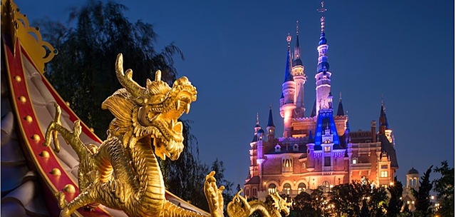 Shanghai Disneyland：The purpose of Shanghai Disneyland is the combination of Disney stories and characters with attractions that are specifically designed for Chinese guests.