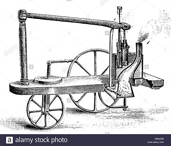 Vehiculo a vapor de William Murdoch