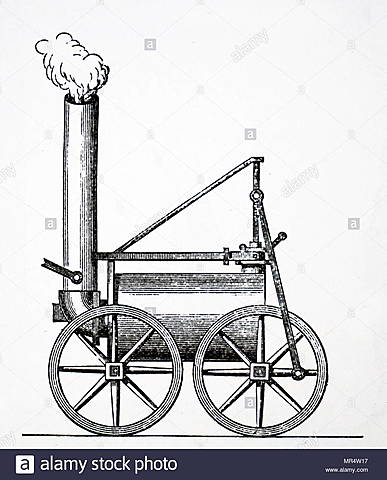 La primera locomotora del mundo