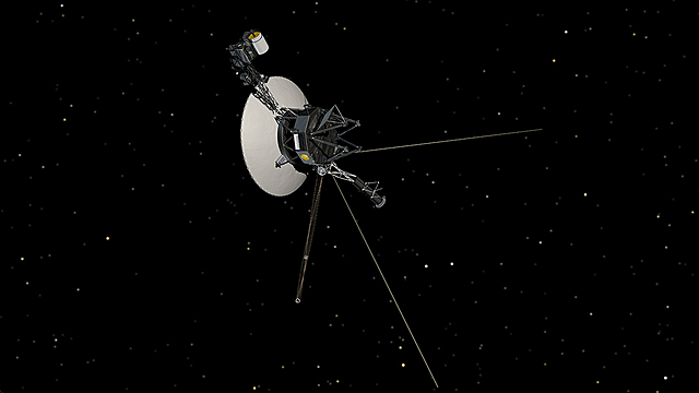Voyager 1 and 2 deep space project launched