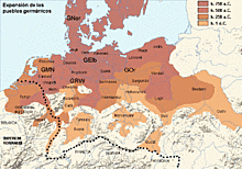 Invasiones de los pueblos Germanos