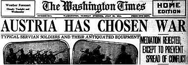 Austria-Hungary declares war.