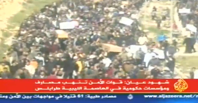 La polizia disperde un sit-in a Bengasi