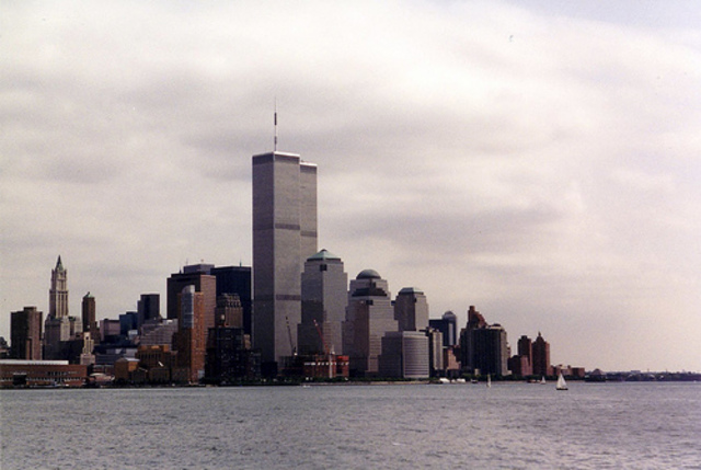 Terrorists attack the World Trade Center