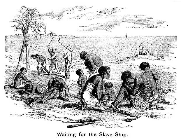 Amos captured by white men