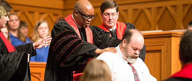 Laban Ainsworth is ordained minister