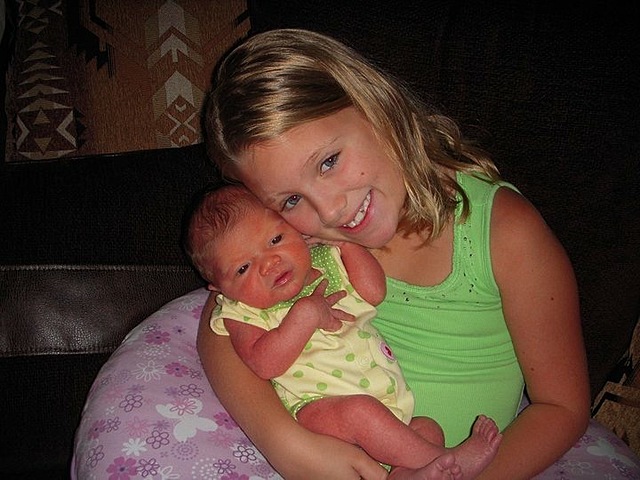 Sister was born