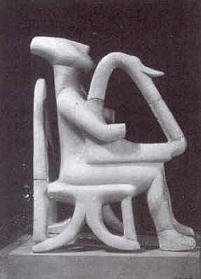 Arte Cretomicenico.Periodo de Primeros Palacios. Arpista de Keros