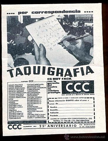 Cursos por correspondencia