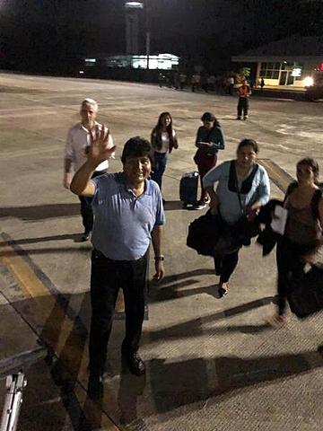 Morales logra el asilo en México y se va