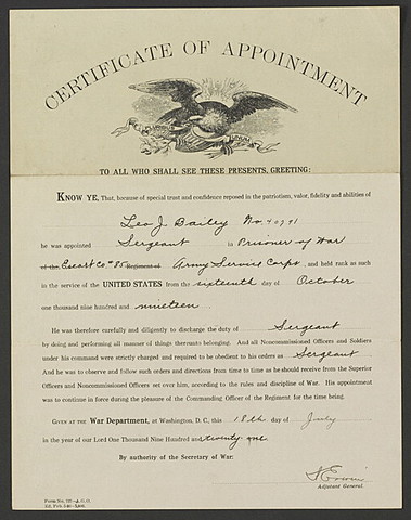 Leo Joseph Bailey earns award