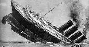Lusitania Sinks