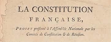 Establishment of the New Constitution