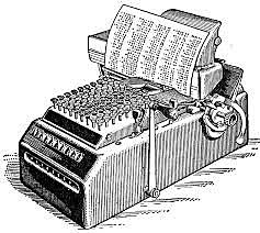 Calculadora sumadora impresora