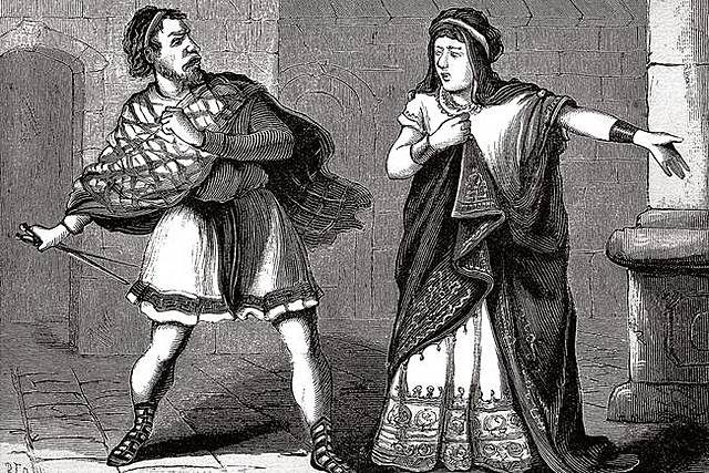 Macbeth Kills King Duncan