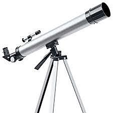 Telescopio refractor  por Isaac Newton