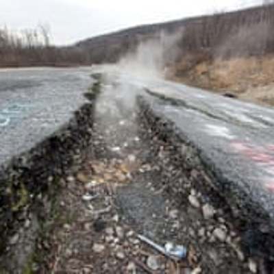 Timeline: El pueblo que lleva medio siglo ardiendo Centralia, Pennsylvania