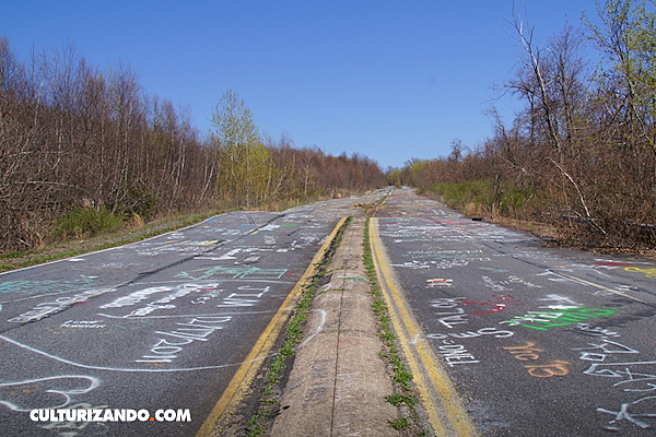 La población desapareció.