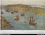 First Fleet arrives in Australia
