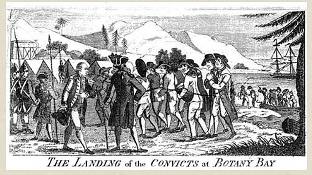 First two priets arrive in NSW