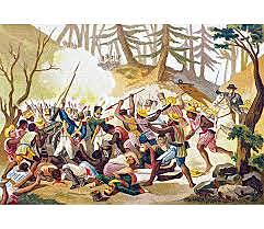 derrota del ejercito insurgente